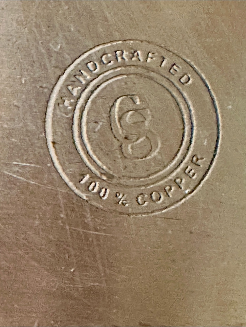Title:
100% Solid Copper White Star Line Logo Mug Handcrafted Vintage Style - Picture 7 of 10